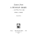 Листки из русского дневника — и 30 лет спустя